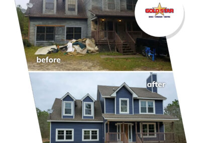 Gold Star Siding, Windows & Roofing - Gallery - Before & After