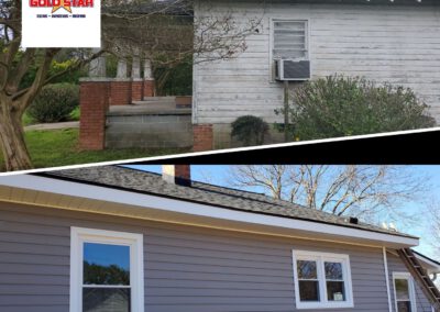 Gold Star Siding, Windows & Roofing - Gallery - Before & After