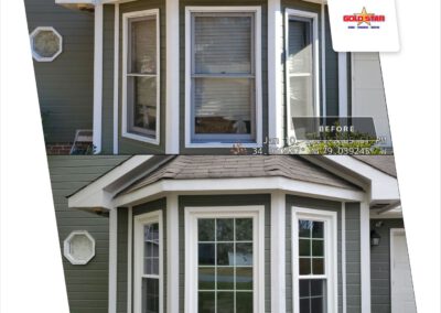 Gold Star Siding, Windows & Roofing - Gallery - Before & After