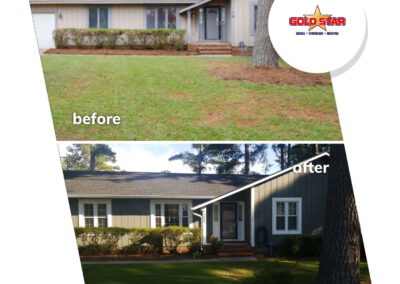 Gold Star Siding, Windows & Roofing - Gallery - Before & After