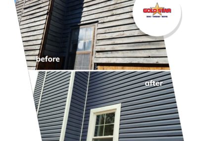 Gold Star Siding, Windows & Roofing - Gallery - Before & After