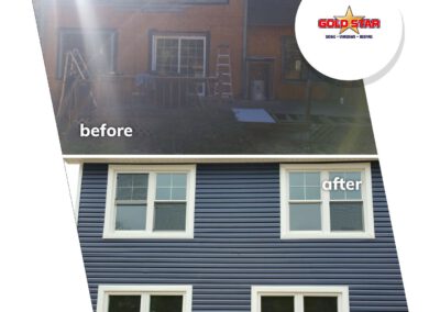 Gold Star Siding, Windows & Roofing - Gallery - Before & After
