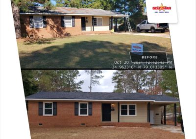 Gold Star Siding, Windows & Roofing - Gallery - Before & After