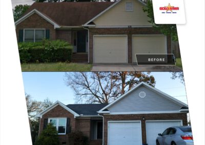 Gold Star Siding, Windows & Roofing - Gallery - Before & After