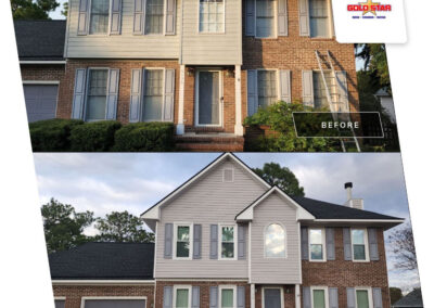 Gold Star Siding, Windows & Roofing - Gallery - Before & After